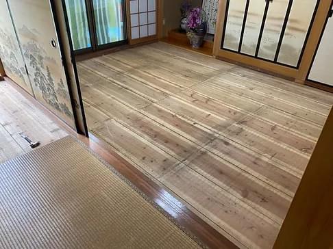 M様邸畳からフローリング