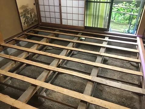 M様邸畳からフローリング