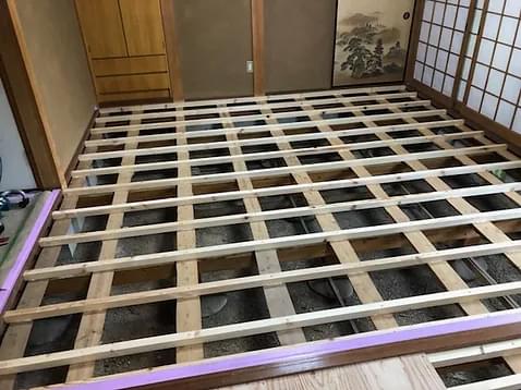 M様邸畳からフローリング