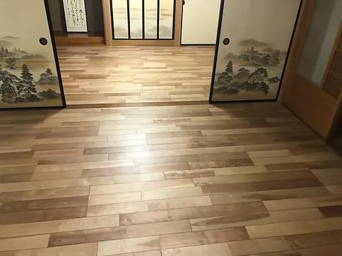 M様邸畳からフローリング