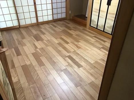 M様邸畳からフローリング