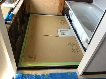 I様邸ユニットバス床交換