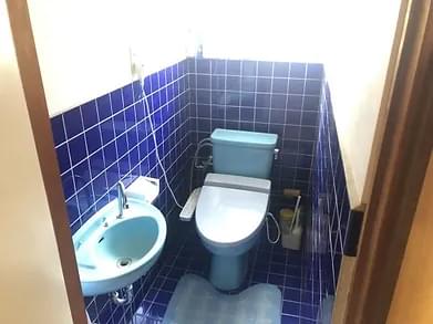 O様邸(トイレ入替、ベランダ防水塗装、床フロアー材貼り)