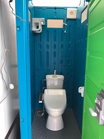 M様邸仮設トイレ入替え
