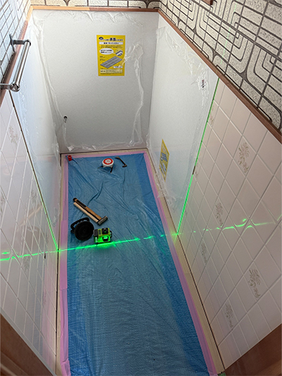 タイトル和式トイレから洋式化トイレ工事