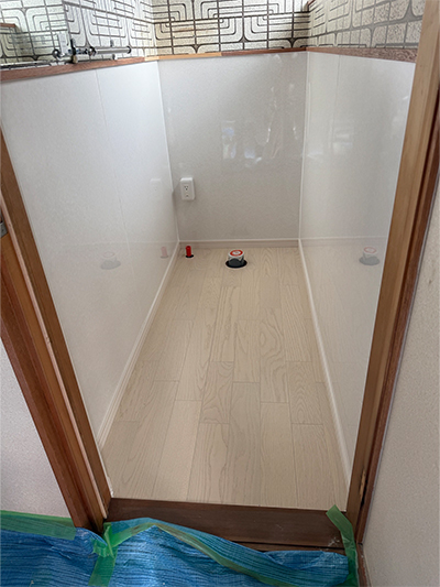 タイトル和式トイレから洋式化トイレ工事